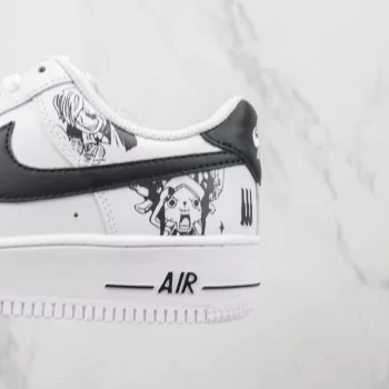 Nike Air Force 1 Low Black White One Piece - AF052