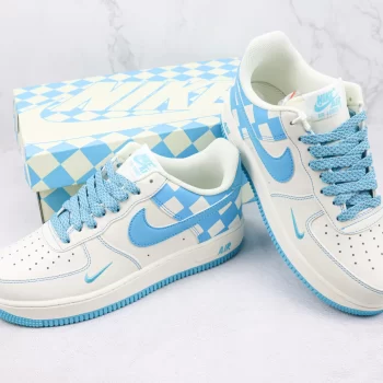 Nike Air Force 1 Low Off White Sky Blue Caro - AF068