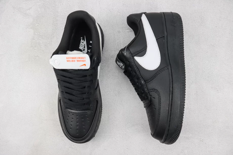 Nike Air Force 1 Low Retro in Black and White - AF087