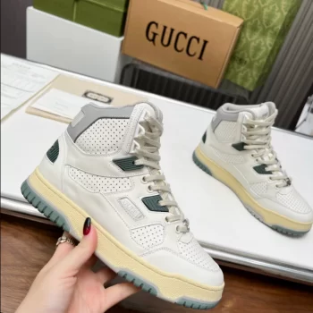 Gucci High Top Distressed Effect Sneaker - GCC192