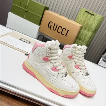 Gucci High Top Distressed Effect Sneaker - GCC193