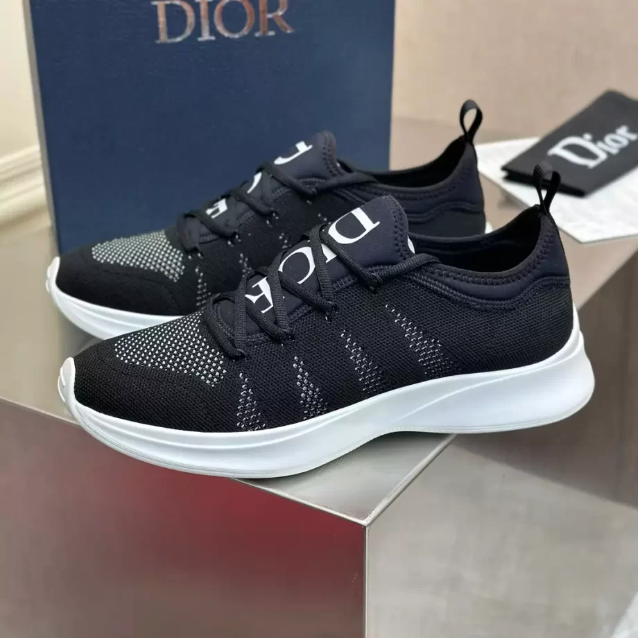 B25 Sneaker Black Neoprene and Technical Mesh - CDO111