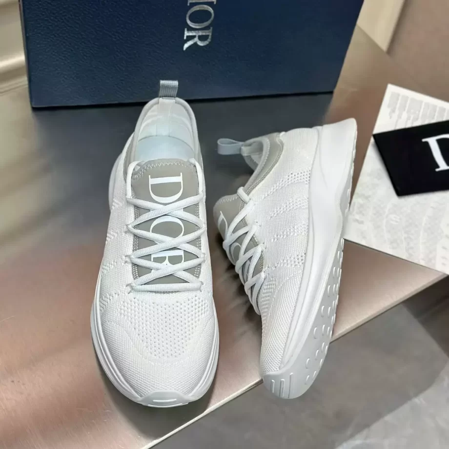 B25 Sneaker Gray Neoprene and White Technical Mesh - CDO112