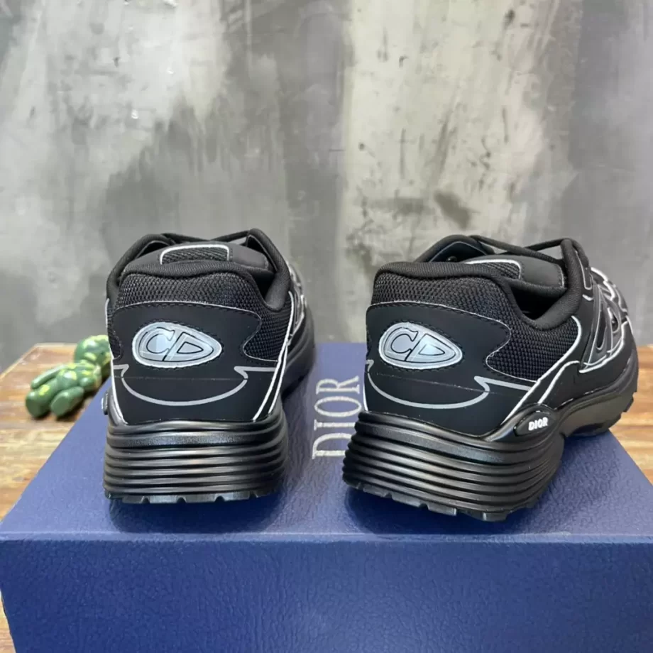 B30 Sneaker Black Mesh and Technical Fabric - CDO115
