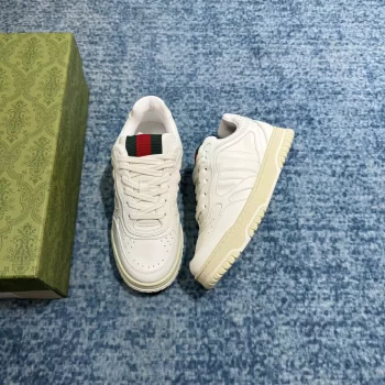 Gucci Re-Web Sneaker White Leather - GCC2023