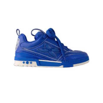LV Skate Sneaker Blue Grained Calf Leather - LSVT228
