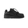 LV Trainer Maxi Sneaker Black Alligator Printed Calf Leather - LSVT237