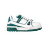 LV Trainer Maxi Sneaker Green Bicolor Calf Leather - LSVT226
