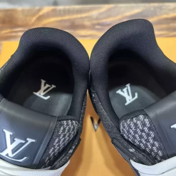 LV Trainer Sneaker Black Damier 3D Denim - LSVT272