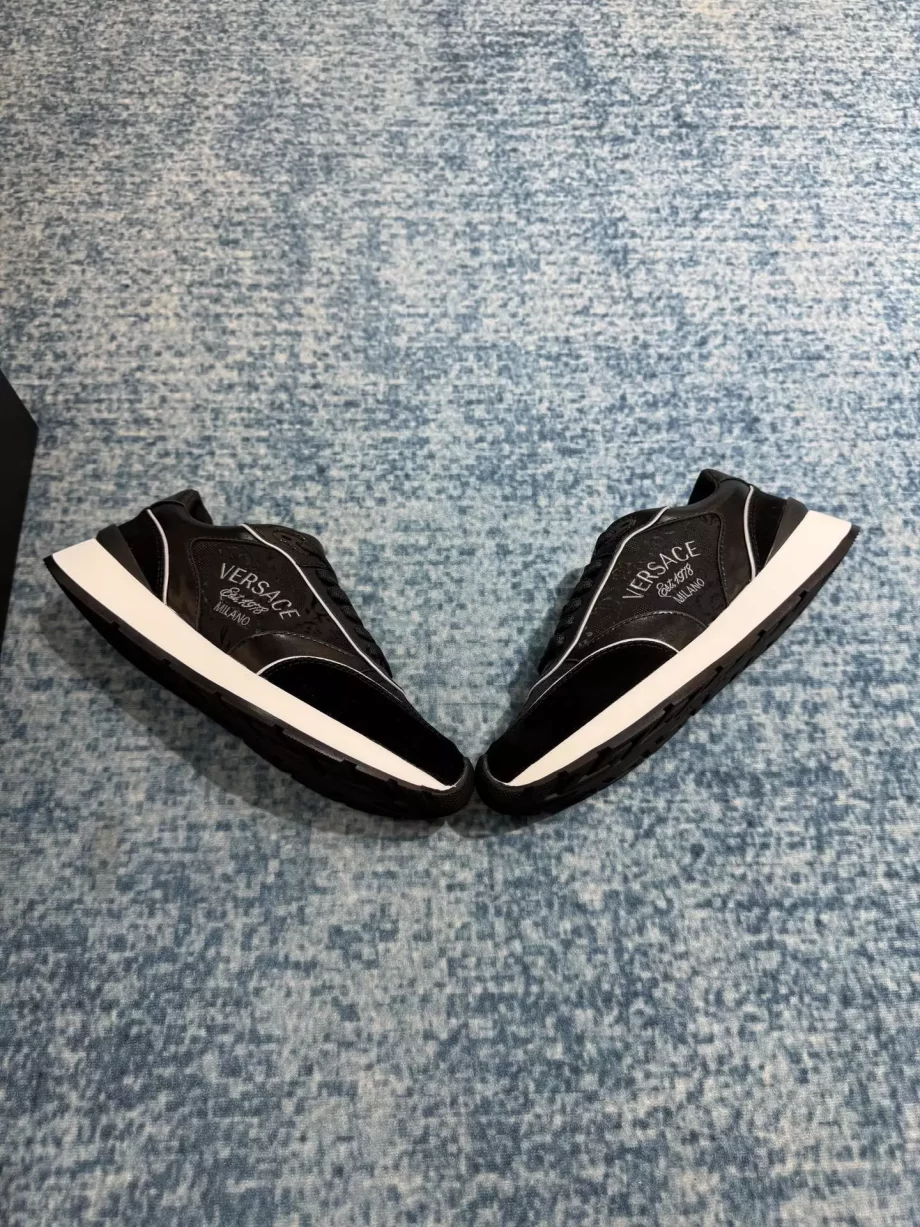 Versace Milano Runner Sneakers Black - VSC049