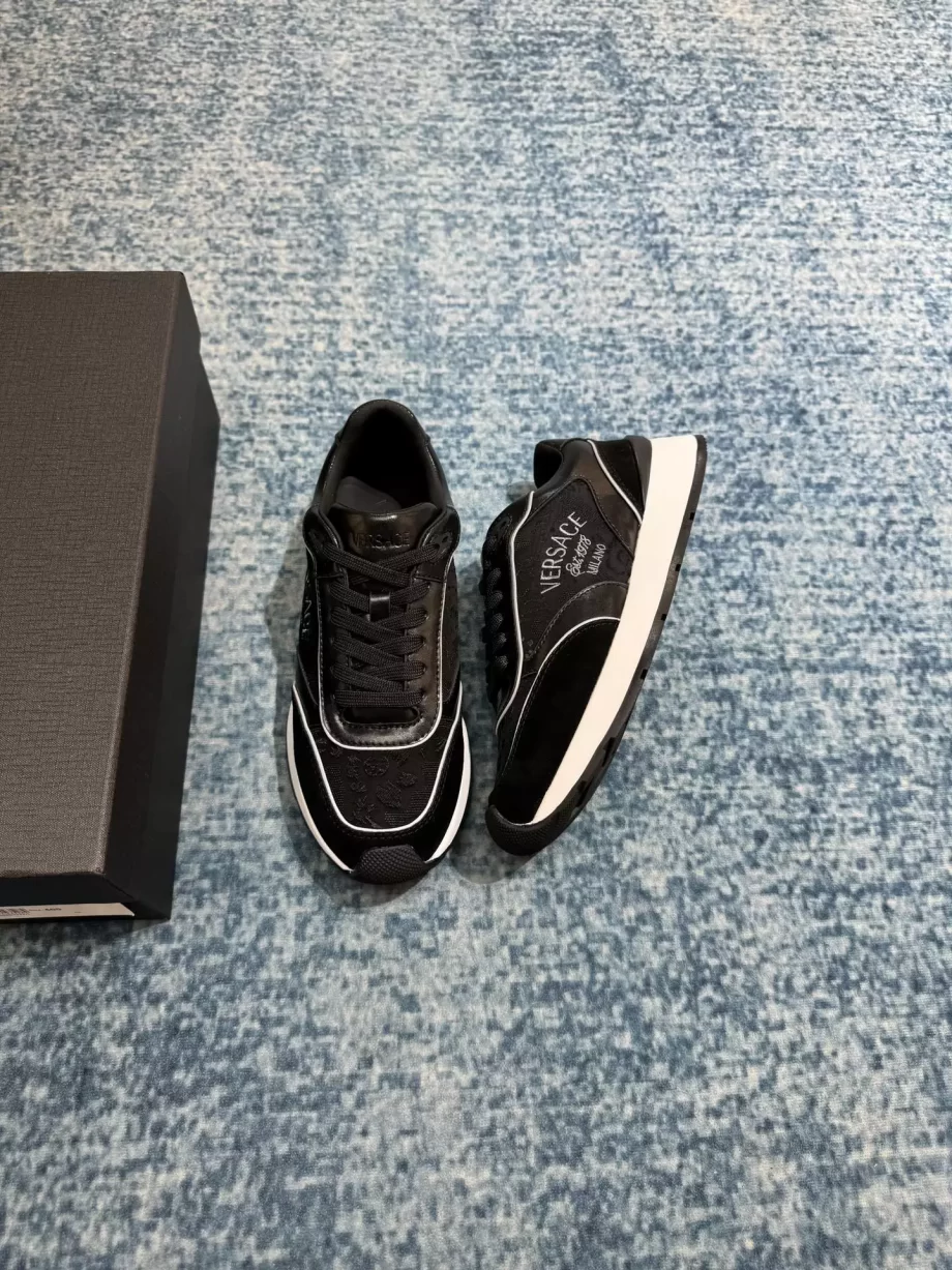 Versace Milano Runner Sneakers Black - VSC049