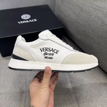 Versace Milano Runner Sneakers White - VSC048